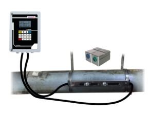 Measuring Dam Water Discharge with Open Channel Flow Meter