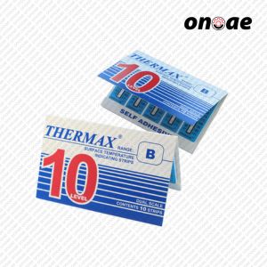 Irreversible Temperature Label Strip Thermax Level 10 Range B Irreversible Temperature Label Strip Thermax Level 10 Range B