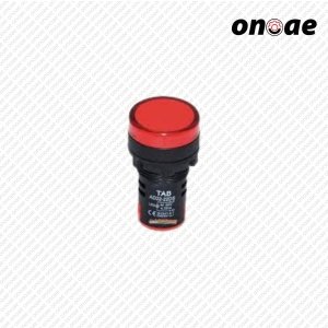 Pilot Lamp Red Plastic 220VAC 22mm