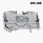 WAGO 2010-1201 2-Conductor Through Terminal Block 10 mm2 Gray