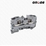 WAGO 2010-1201 2-Conductor Through Terminal Block 10 mm2 Gray