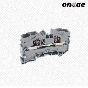 WAGO 2010-1201 2-Conductor Through Terminal Block 10 mm2 Gray
