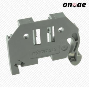 WAGO 249-116 Screwless End Stop 6 mm Wide For DIN-RAIL