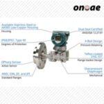Flange mounted differential pressure transmitter EJA210E