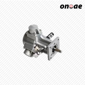 1/2HP Piston Air Motor w/ 20:1 Reducer, Foot